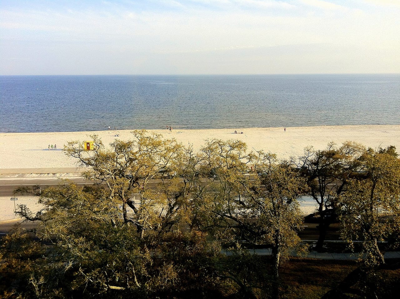 Beachfront in Long Beach, Mississippi